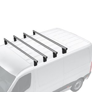 Ford Transit Connect Roof Rack Cross Bars - Omac - Professional - Gray - '14-'23 Ford Transit Connect Roof Rack Cross Bars - Omac - Professional - Gray - '14-'23